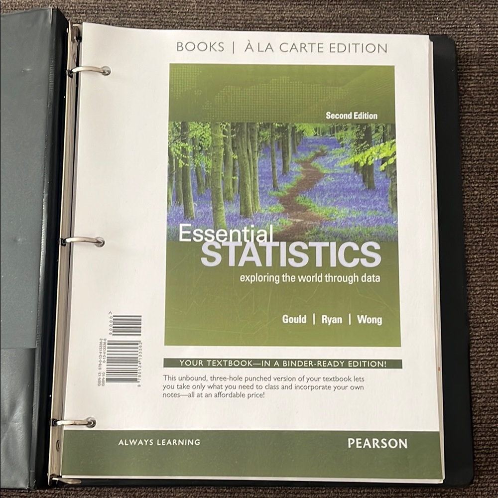 Pearson Essential Statistics